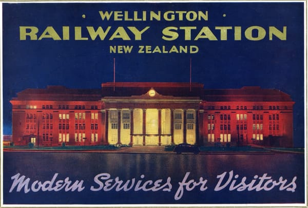 What happened to train travel in New Zealand?